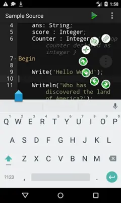 Pascal Programming Compiler android App screenshot 9